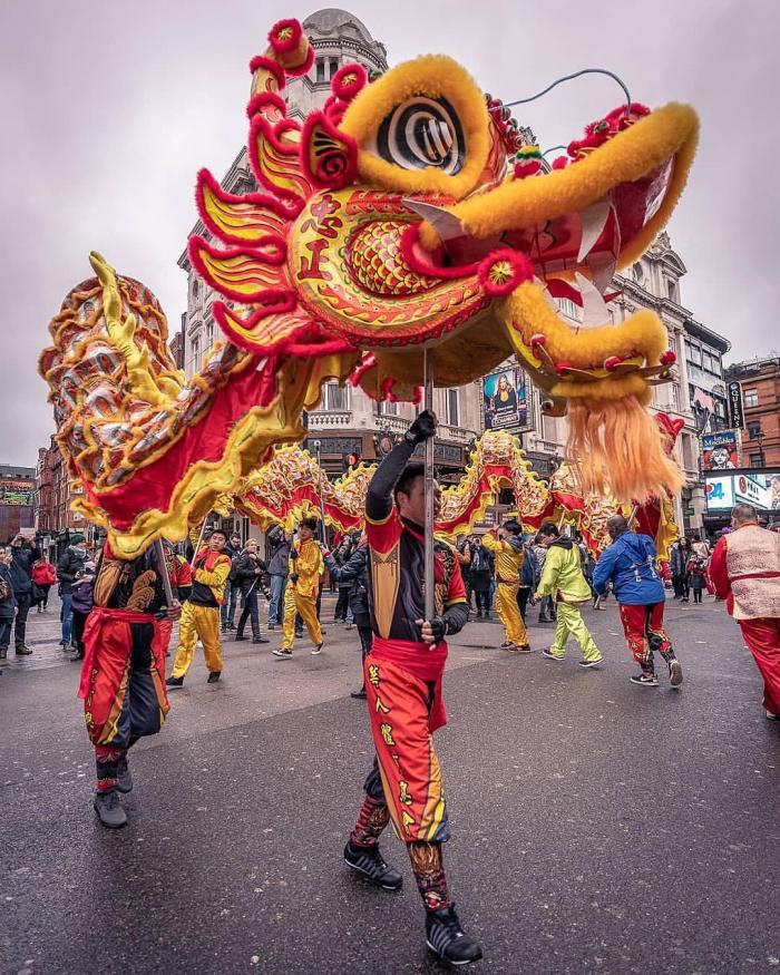 Le Nouvel An chinois à Londres