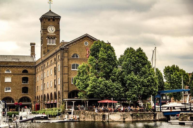 Se poser à St Katharine Docks