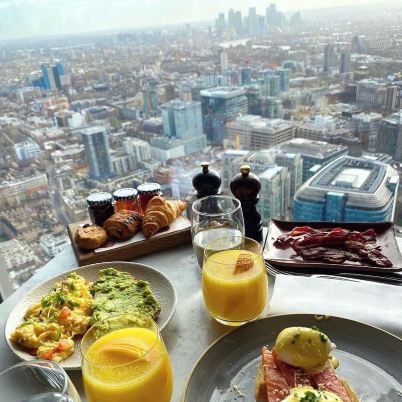 Restaurant avec vue : Duck and Waffle