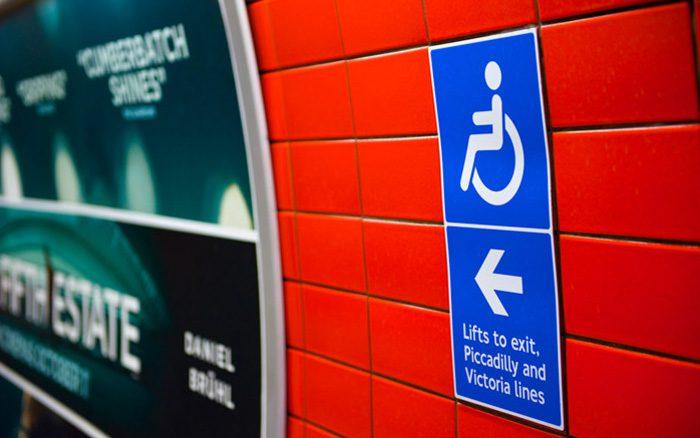 accessibilité métro de Londres tfl london