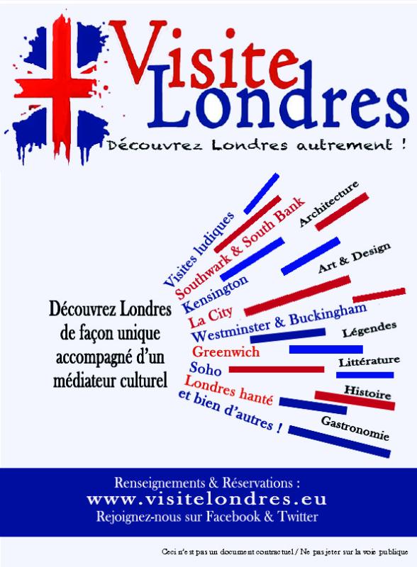 Affiche visite londres 1