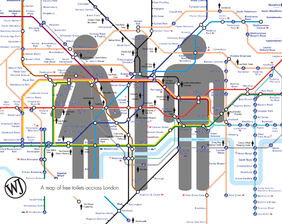 Free toilet tube map 2