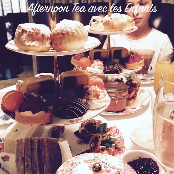 Afternoon Tea avec les kids!