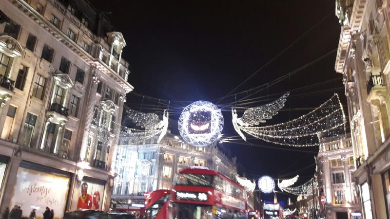 Les Lumières de Noël à Londres