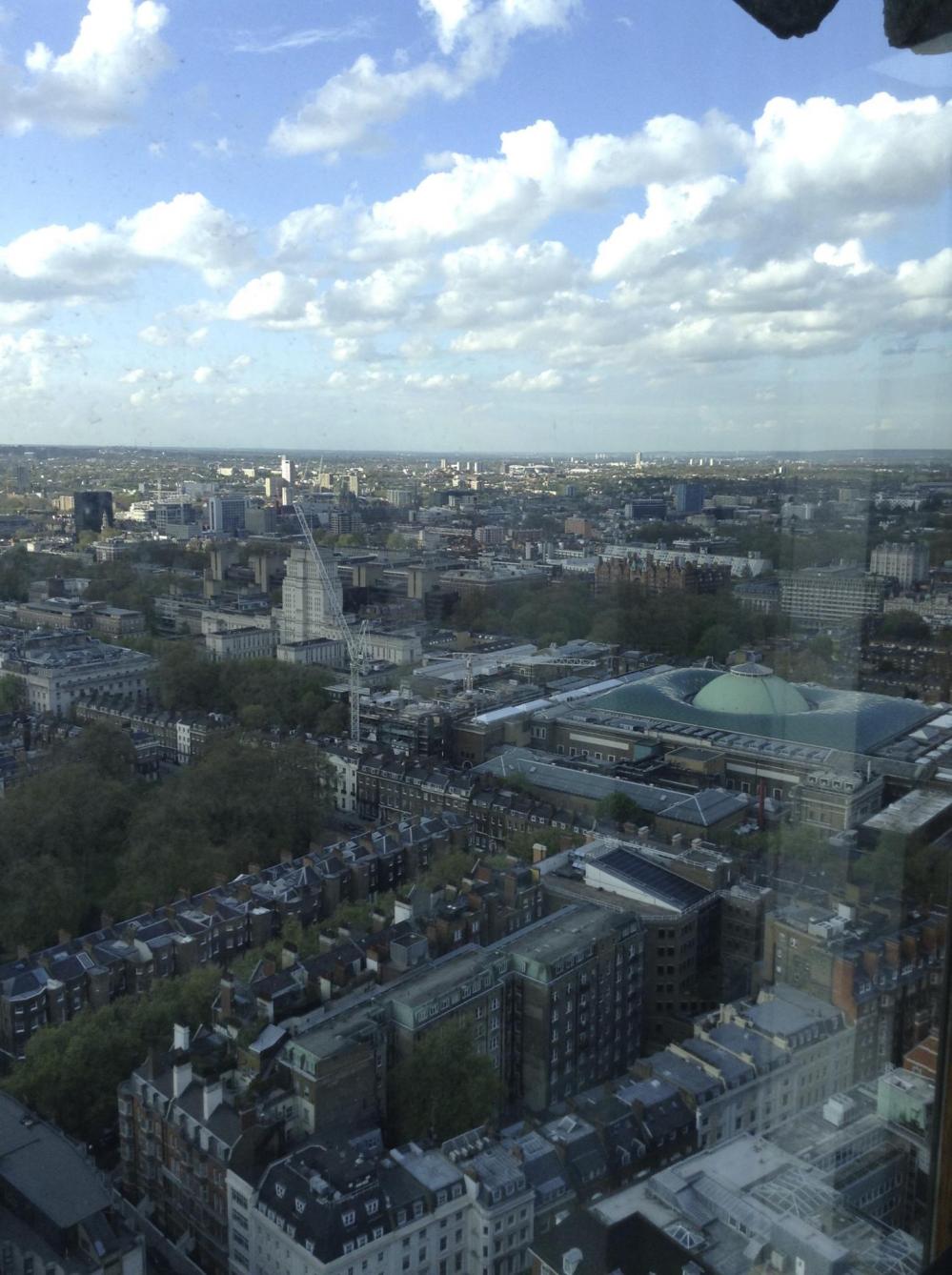 the view from Centre Point