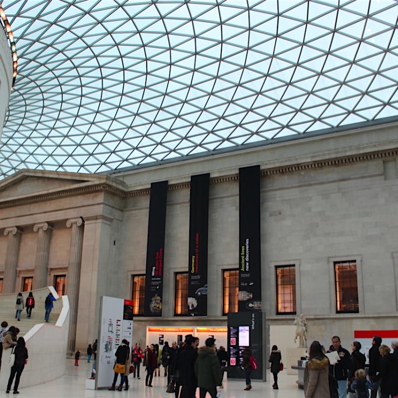 British museum with kids