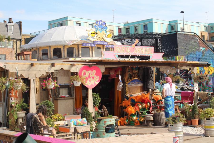 The Nomadic Community Gardens of Brick Lane