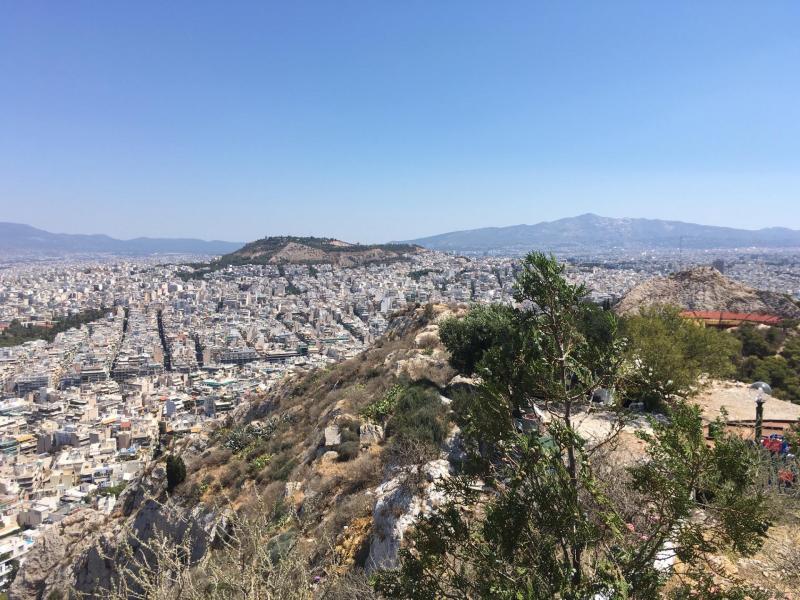 Le Mont Lycabette { Athènes avec les enfants }