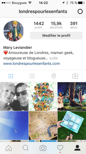 Instagram Londres Pour Les Enfants