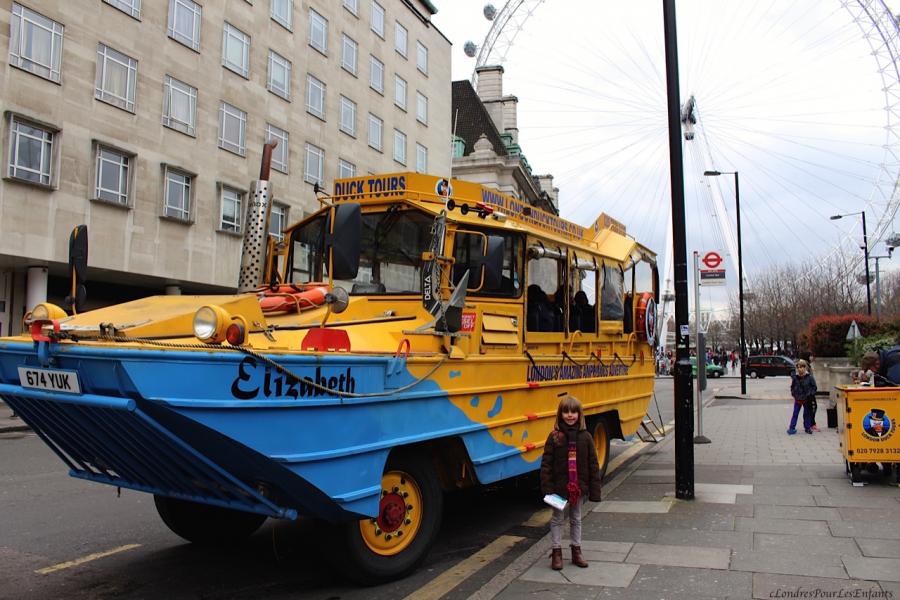 London Duck Tour - Londres Pour Les enfants