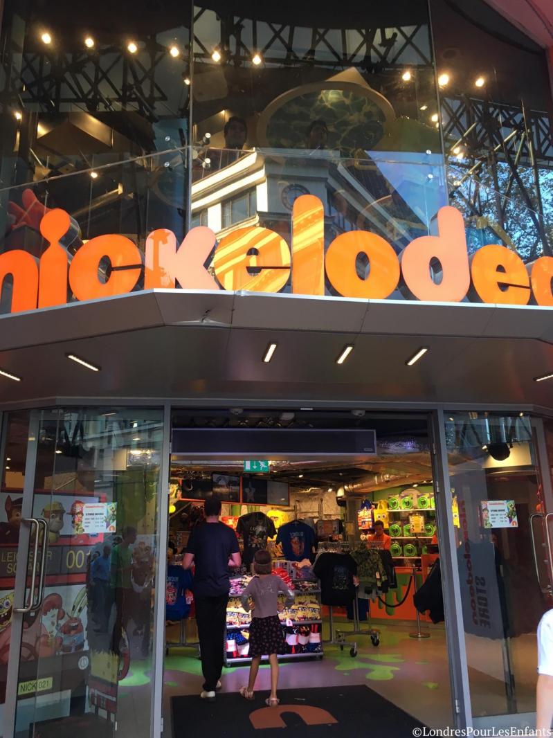 Le Nickelodeon Store de Leicester Square