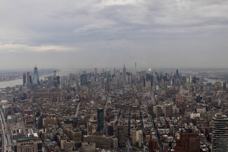 Monter tout en haut du One World Observatory