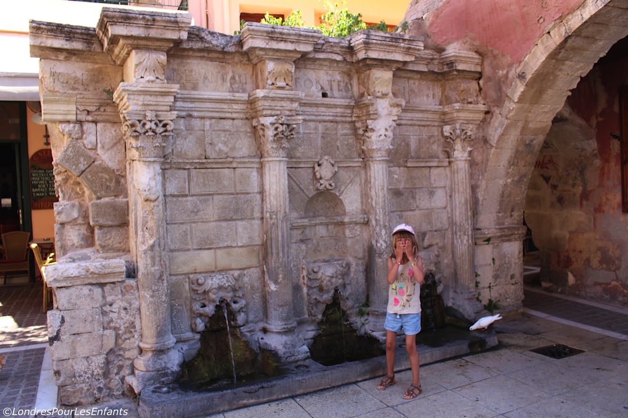 La Fontaine Rimondi à Rethymno