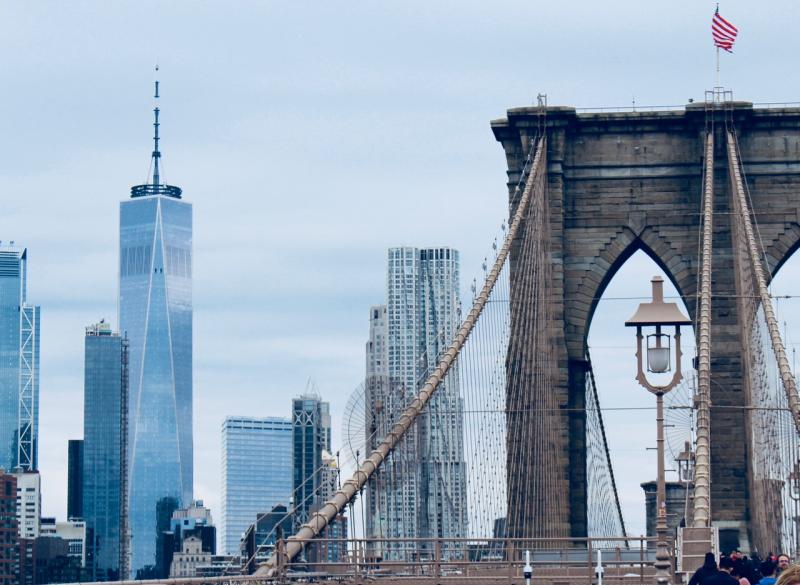 Montre en haut du One World Observatory