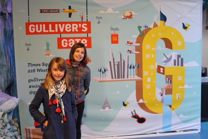 Un monde miniature à Times Square : The Gulliver's Gate