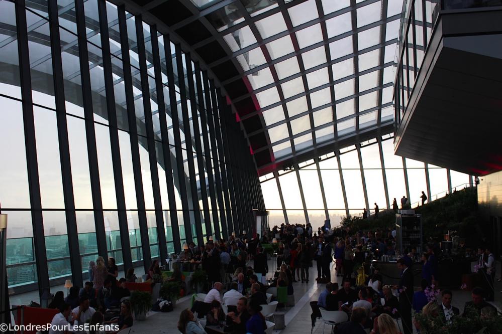 Vues depuis le Sky Garden