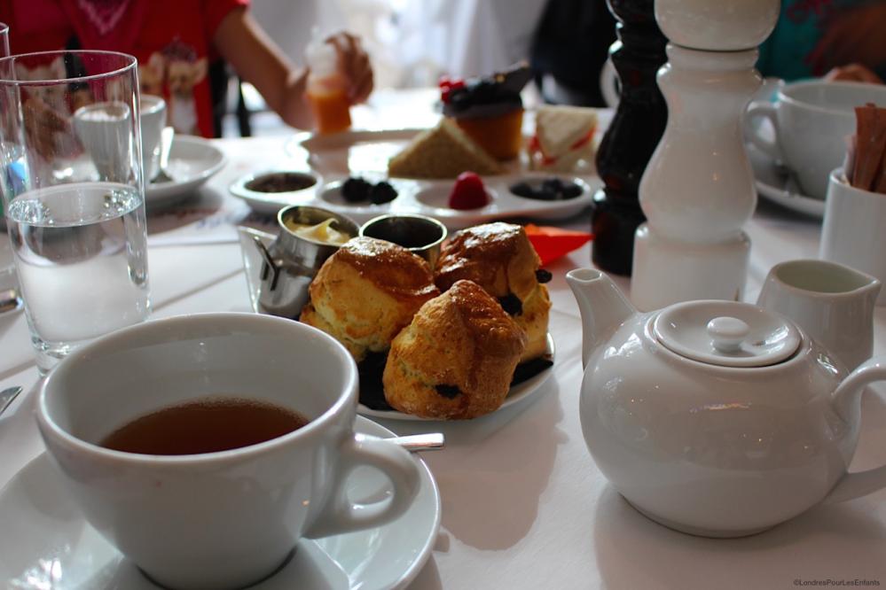 afternoon tea at Gallery Mess, London