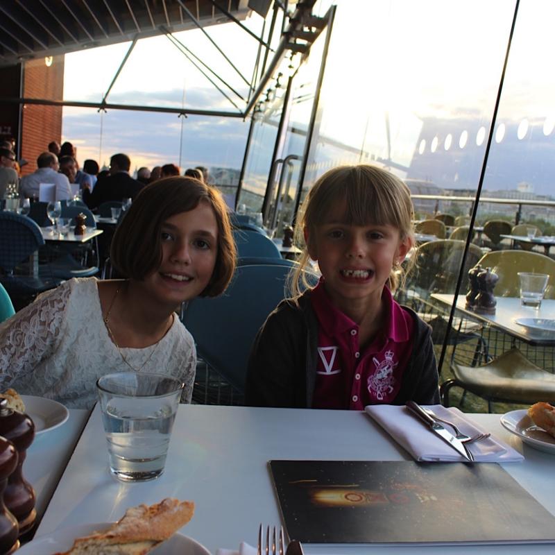 Kids at OXO Tower