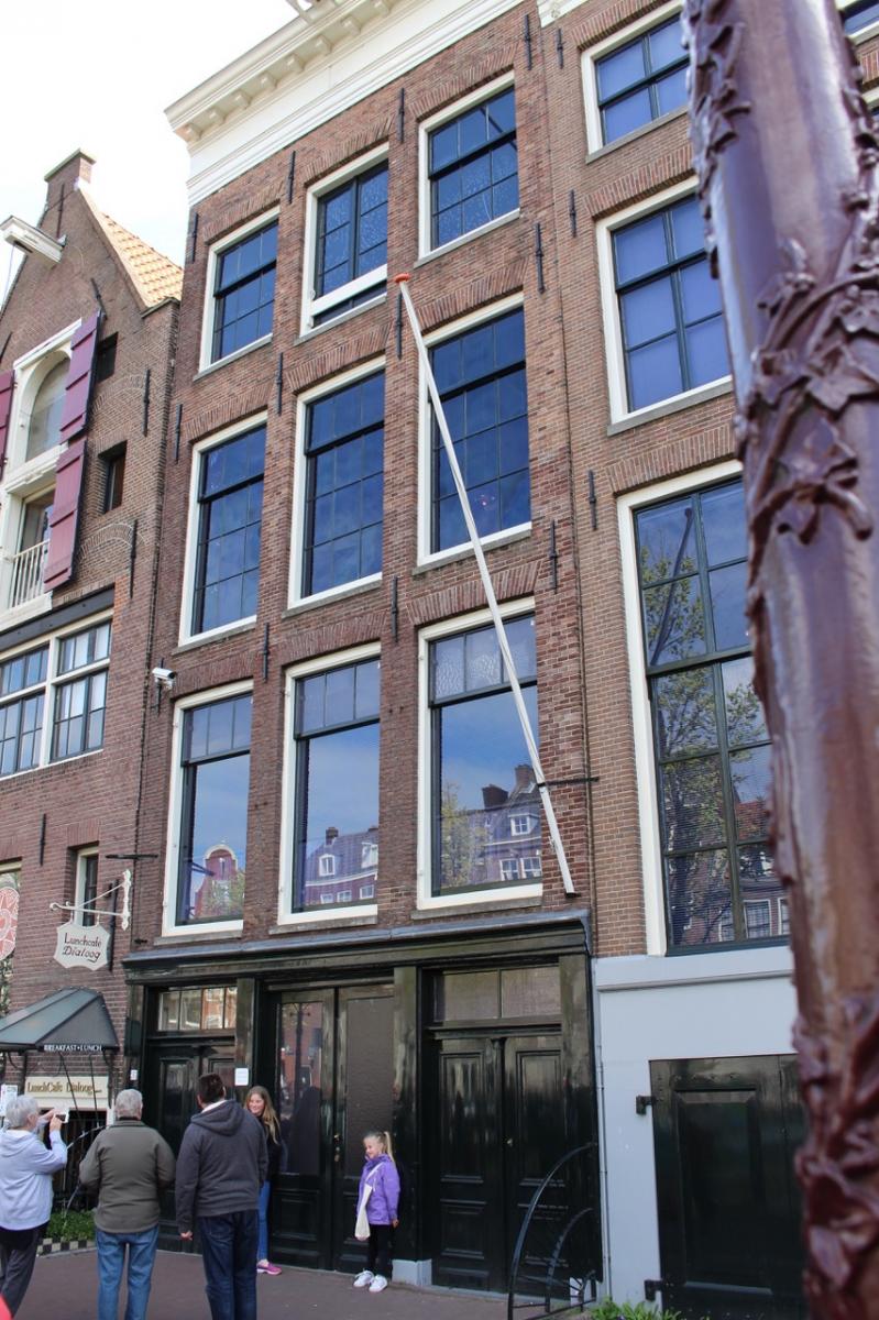 Visiter la maison d'Anne Frank à Amsterdam avec les enfants