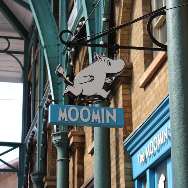 Boutique Moomin à Covent Garden