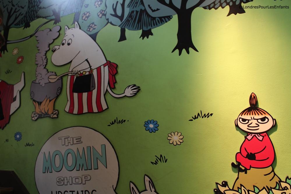 La boutique des Moomins à Covent Garden