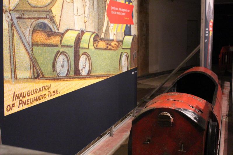 notre visite au London Postal Museum