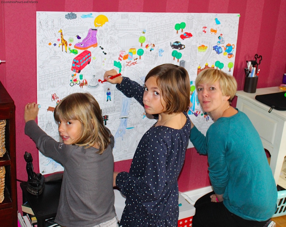 Coloriage Londres Omy
