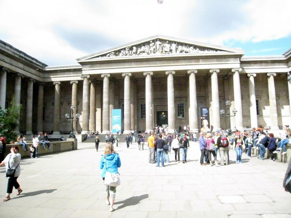 British museum with kids