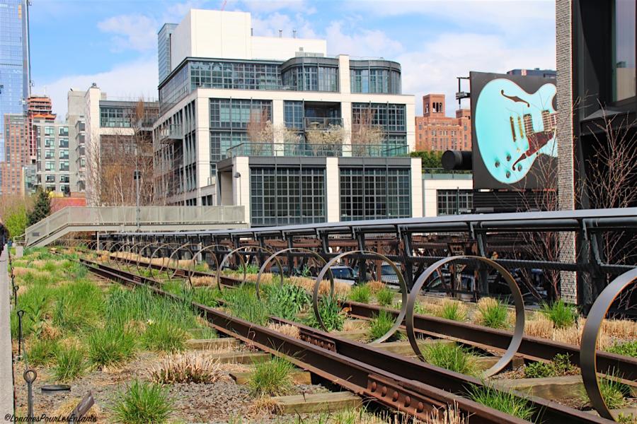 balade le long de la Highline à New York