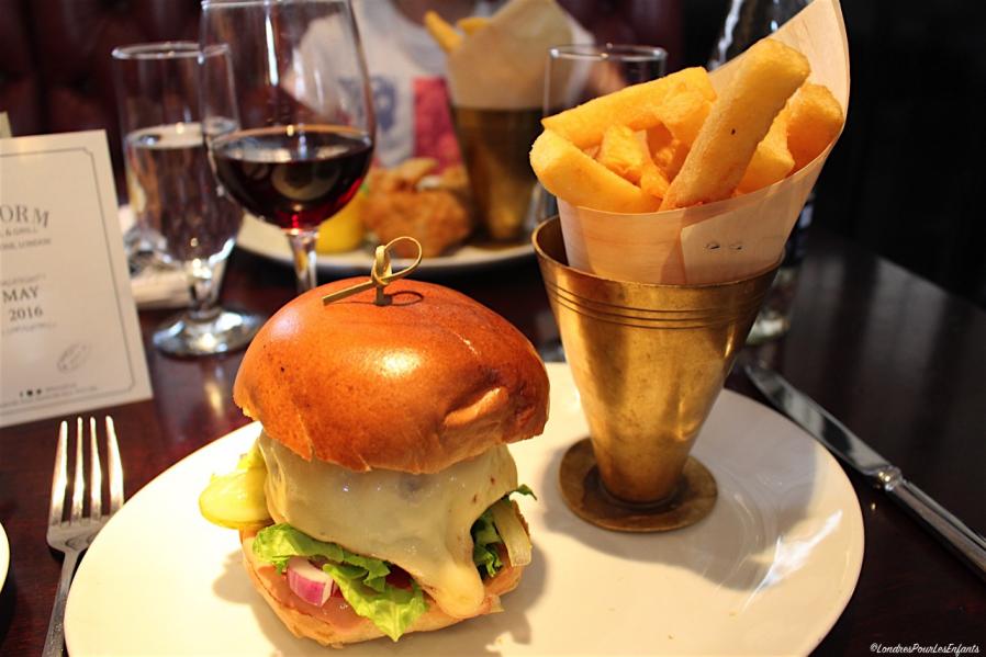 Reform Social & Grill London Burger