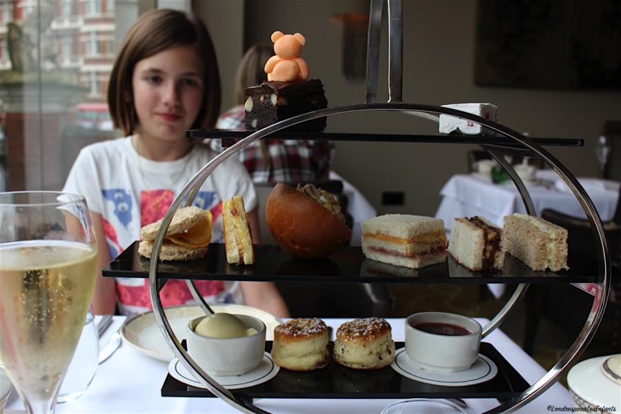 Afternoon tea at Royal Garden Hotel