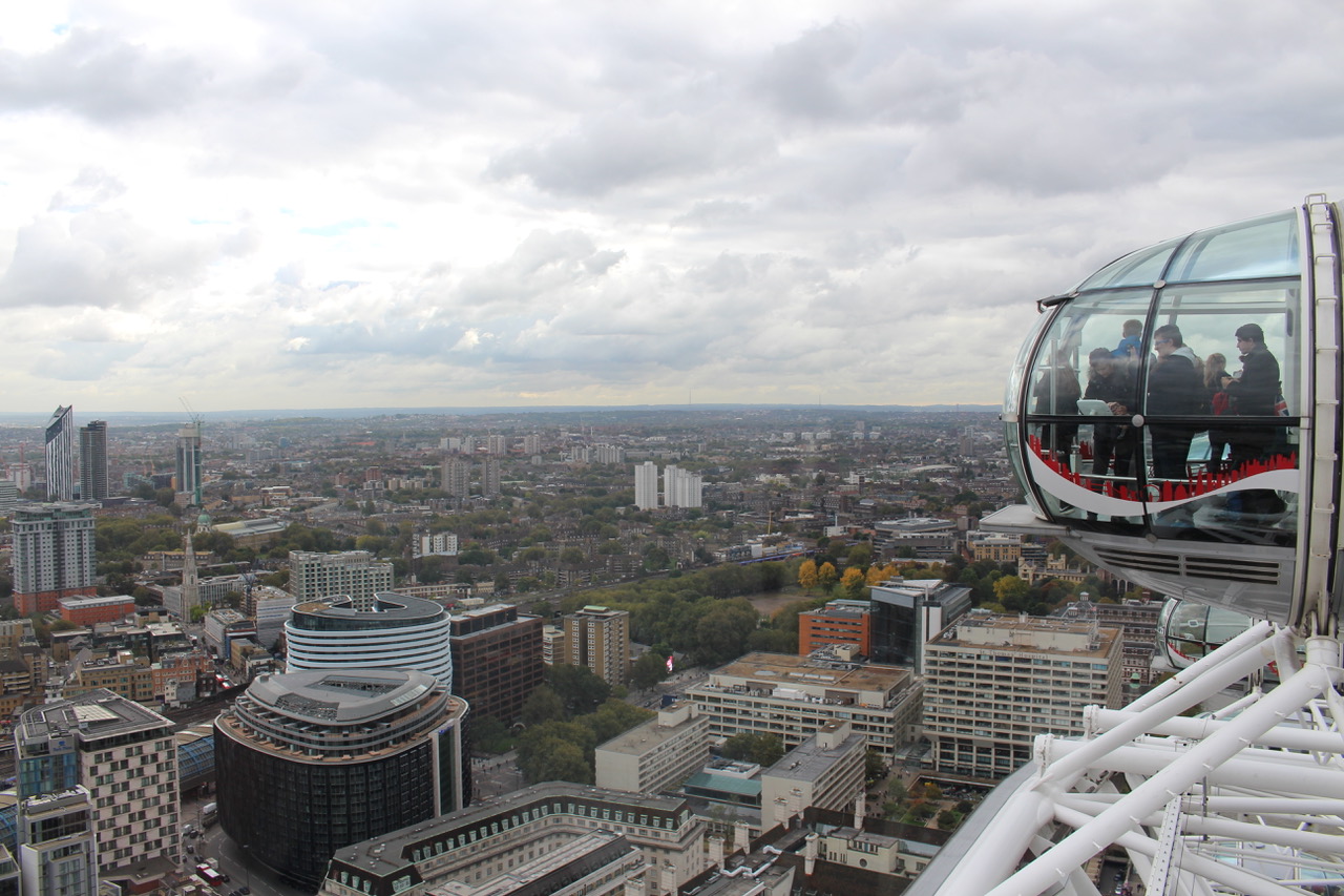 le London Eye avec les enfants