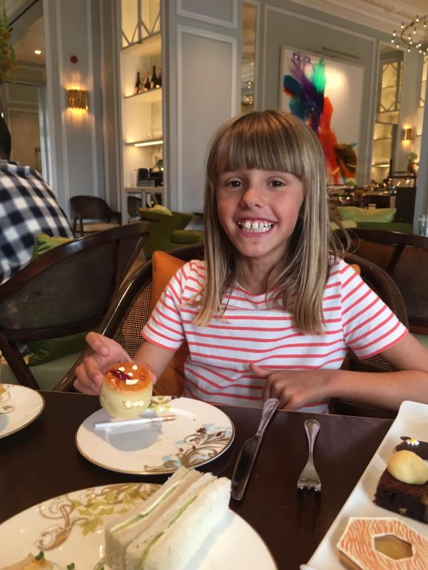 l'afternoon tea au Mandarin Oriental Hyde Park avec les enfants !