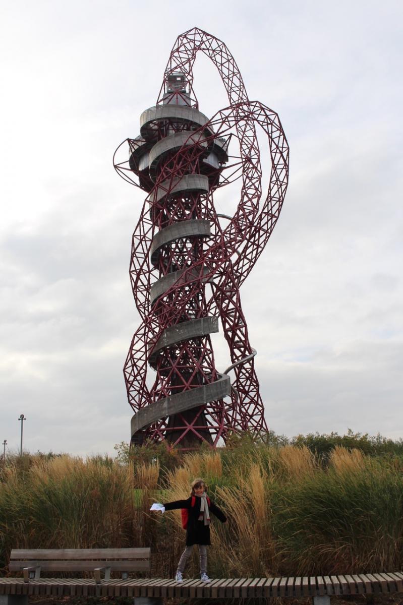 The Arcelor Mittal Orbit avec les enfants