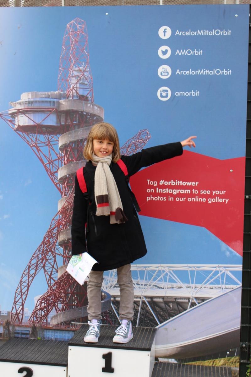 Arcellor Mittal orbit with kids