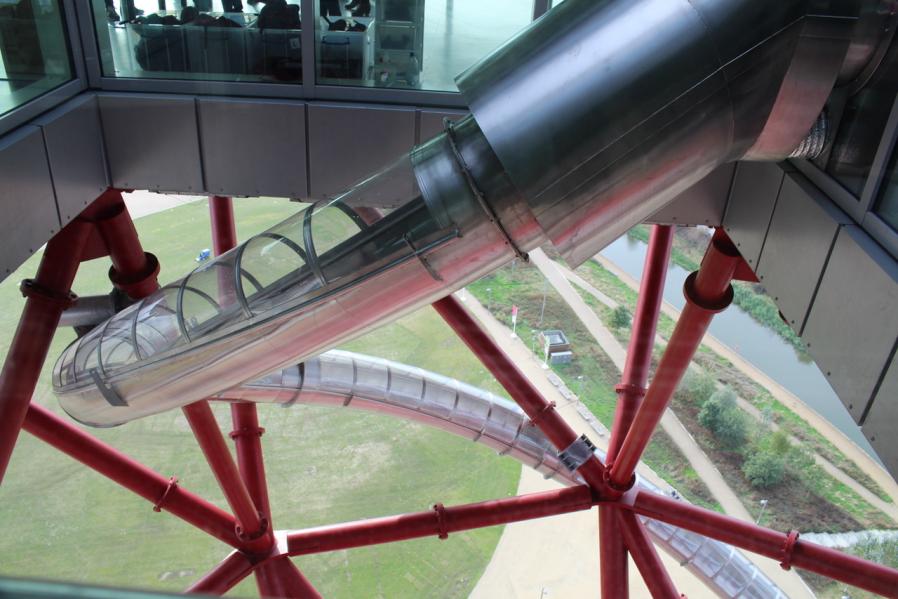 Londres là-haut : Arcelor Mittal Orbit (and the slide)