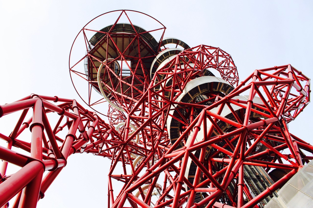 Londres là-haut : Arcelor Mittal Orbit (and the slide)