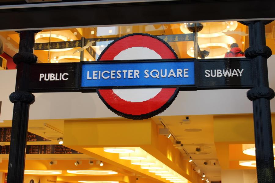 Balade au Lego store de Leicester Square