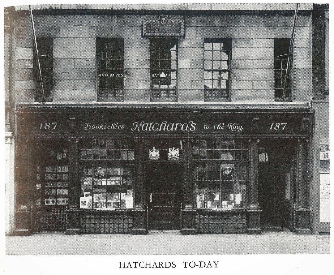 La plus ancienne librairie de Londres : Hatchards