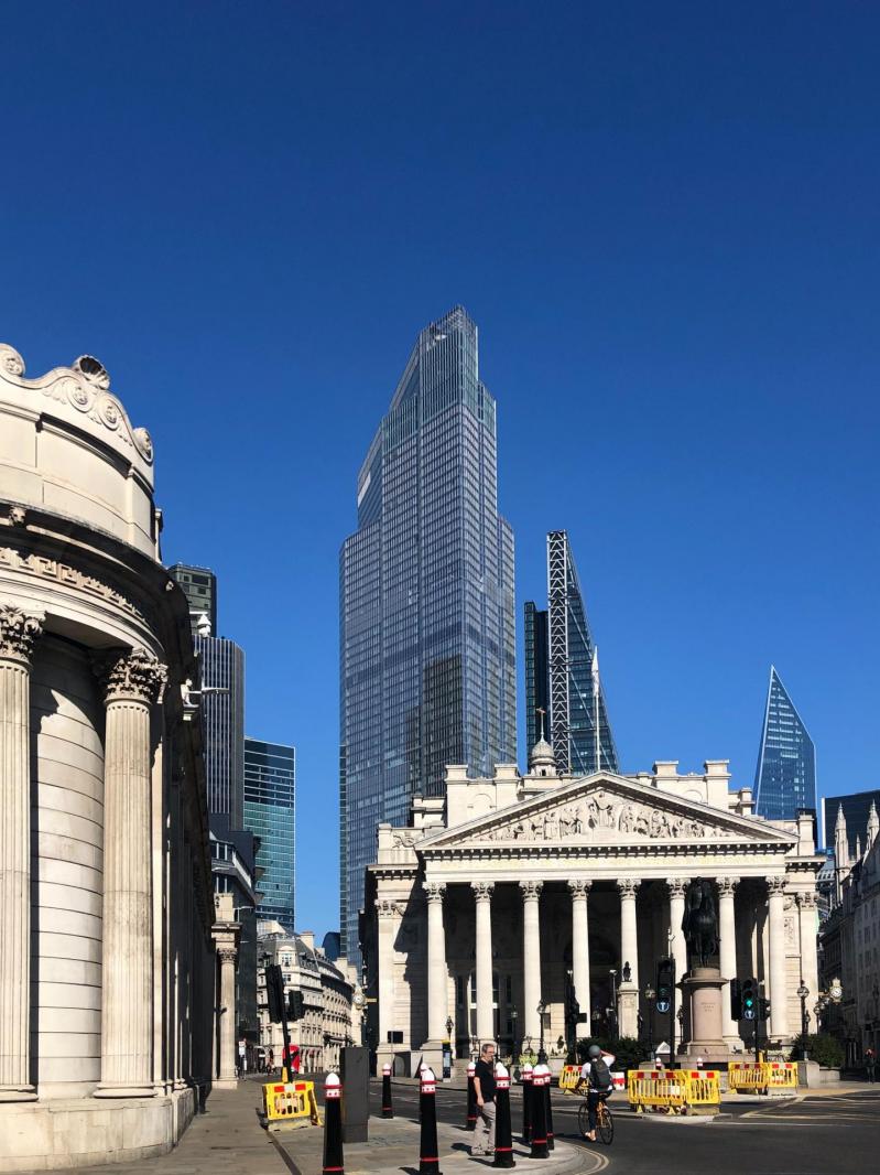 Les ruelles cachées de la City à Londres