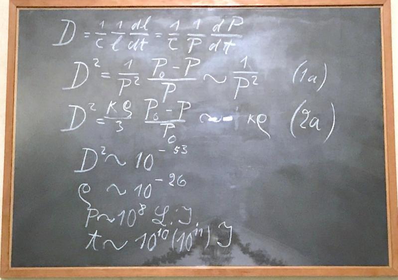 Tableau noir de Einstein à Oxford