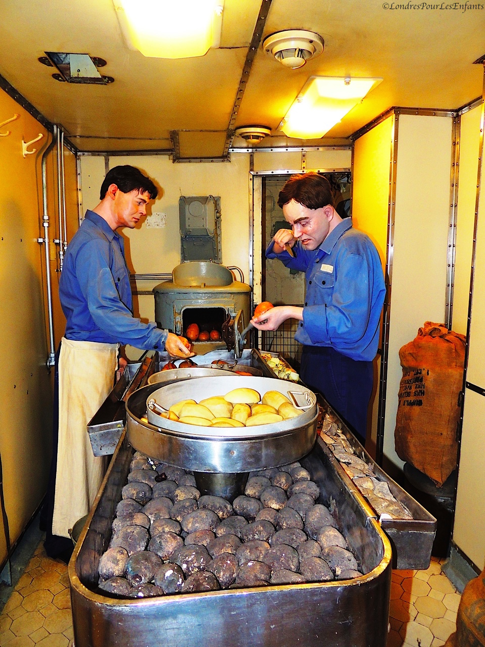 HMS Belfast : les cuisines