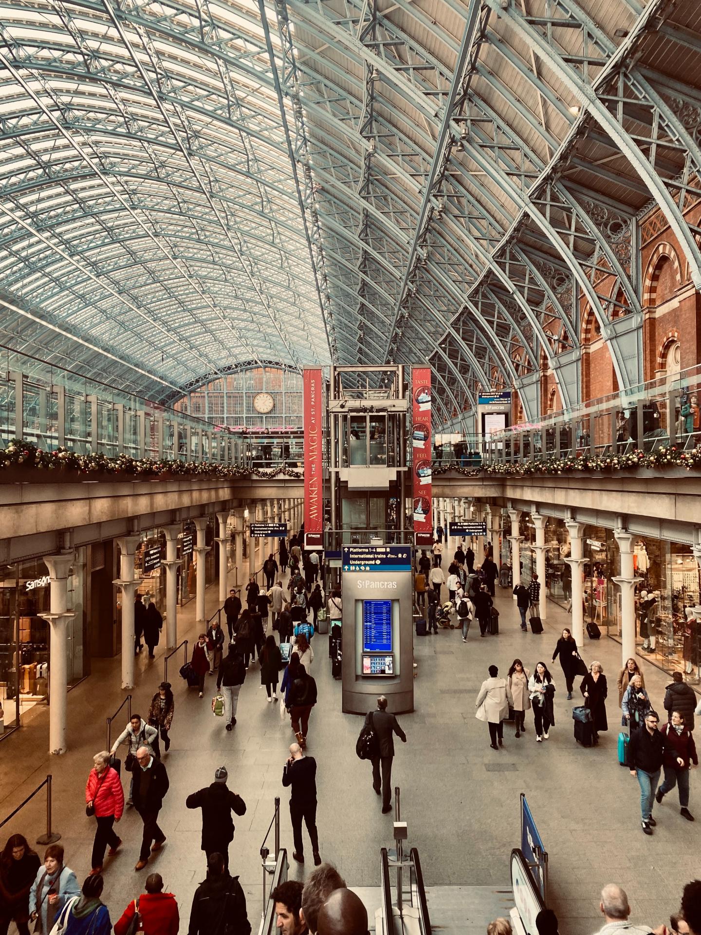 Mon guide complet de la Gare St Pancras