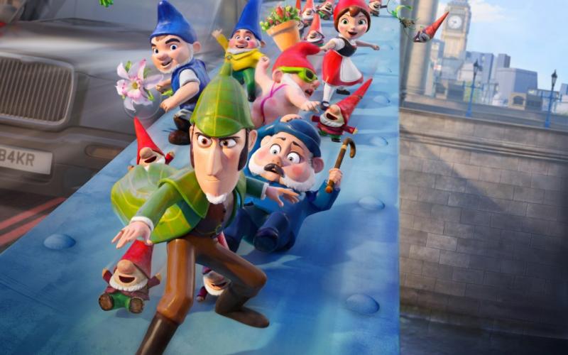 Sherlock gnomes 4k 2018 animation wide