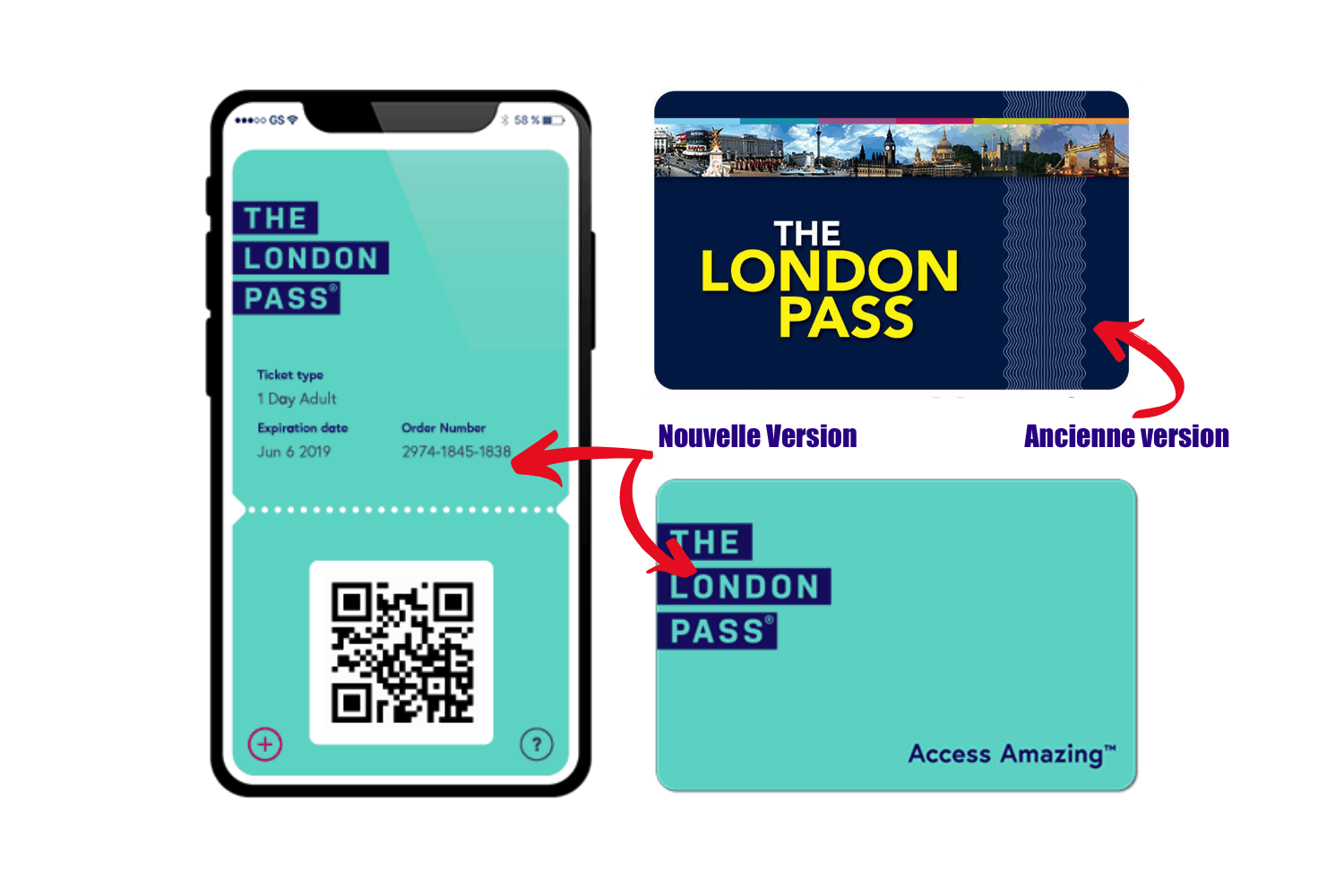 London Pass, nouvelle version