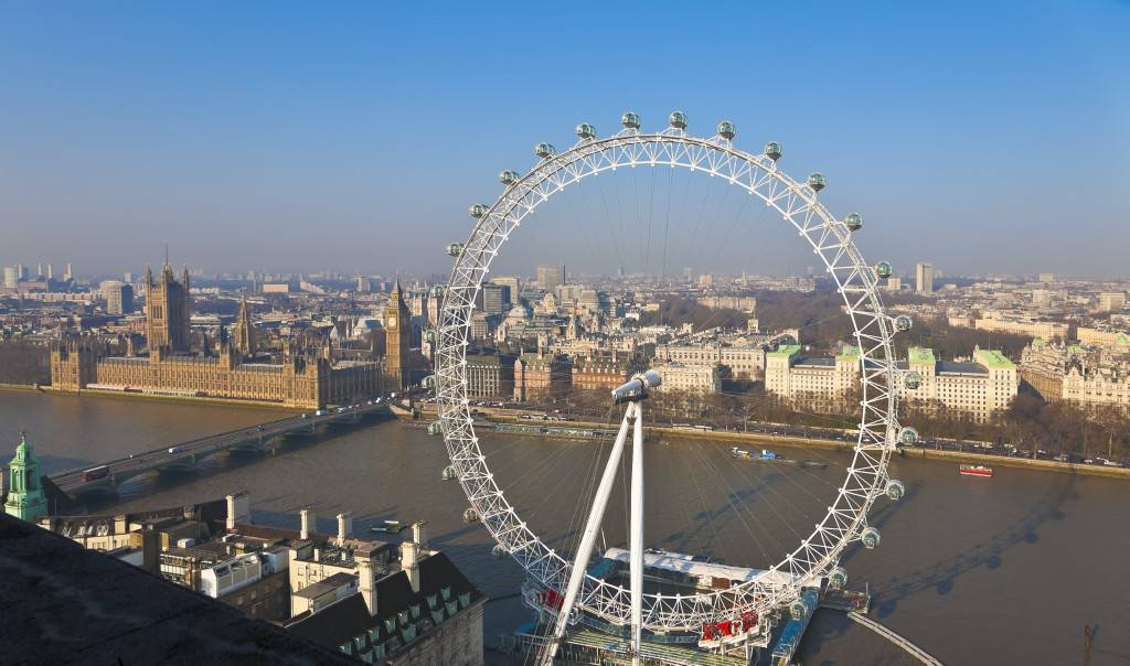 Le London Eye avec les enfants